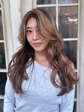 アデ オモテサンドウ(ade omotesando) ロングへア×ローライトミックス