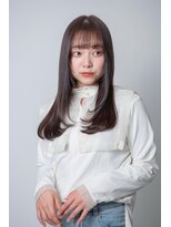 ルフュージュ バイ プロデュース 相模大野店(Refuge by Produce)&nbsp;レイヤーカット/ショコラブラウン/ストレートロング