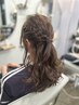 『女性限定　ヘアアレンジ』
