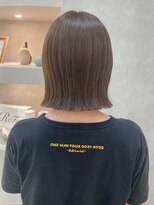 ヴィサージュアクト(VISAGE a.c.t)&nbsp;ブリーチなしベージュ×あご下ボブ