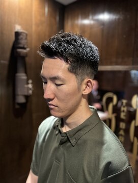 ザバーバーアドレス 代官山(THE BARBER) アップバングベリーショート  barber/メンズカット／代官山