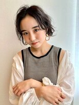 アンニュ(annuy)&nbsp;ニュアンスパーマ ボブパーマ 艶髪 10代 20代 ウェーブヘア