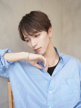 ニコ トウキョウ ロジック(nico TOKYO Logic) メンズシースルーマッシュ韓国マッシュコンマバング