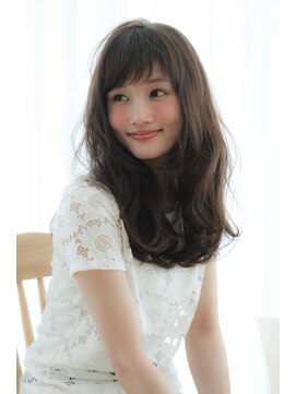 ヴィヴィ(VIVIE) 大人可愛いショートバングダークグレージュゆるふわパーマモテ髪