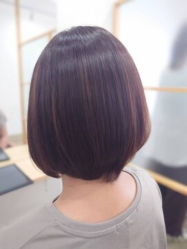 リノ 船橋(Lino) アプリコットオレンジ/くびれヘア/ウェーブショート/船橋