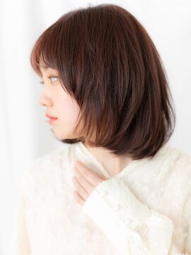 カバーヘア ブリス 上尾西口店(COVER HAIR bliss) インナーカラー大人可愛いボブディ//上尾10代20代30代