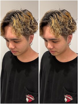 ローリン(Rolling) 【KOBA】 20代/センターパート/シャドウパーマ/天神大名