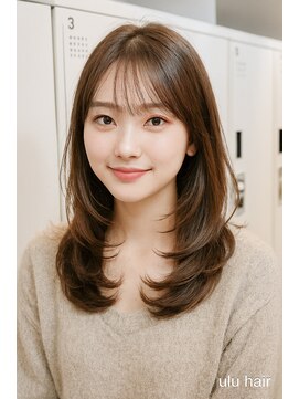 ウルヘアー 緑地公園(ulu hair) ザクザクレイヤー