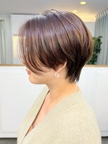 ジーナ 渋谷 表参道(JINA)&nbsp;大人ショートボブ/ハンサムショート/前髪なし/20代30代40代