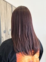 アトリエコア(Atelier Coa)&nbsp;太白区ブリーチなしダブルカラー顔周りレイヤーカットハイライト