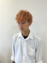 シャルムバイケンジ(Charm.by KENJE)&nbsp;ブリーチ/ブリーチカラー/ダブルカラー/オレンジカラー/銀座