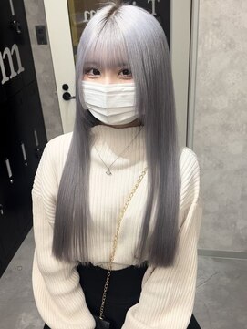 ティアム 渋谷店(Tiam shibuya) イメチェン/ニュアンスカラー/フルバング/似合わせカット