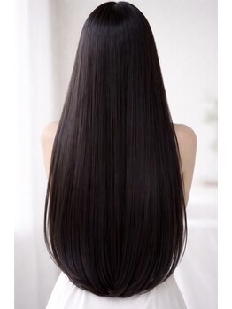 サロン ヴィジン ニューヨーク Salon Vijin NYの写真/縮毛矯正で艶髪へ♪お手入れ簡単まっすぐ美髪に！手触り良い感動体験を◎