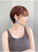 ナチュラルショート/ショートボブ/韓国/顔周り/20代30代40代50代