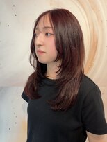 クラン(cLan.)&nbsp;【韓国風バタフライレイヤー×ワインレッドカラー】byミヤガワ