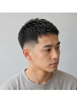 メンズチャチャブランアミー(MEN's chachaBlanc Amie)&nbsp;低めフェード×ナチュラルショート