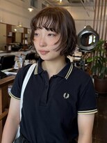 モク 大阪梅田店(MOK)&nbsp;【秋スタイル】赤みを抑えたオリーブベージュ◎