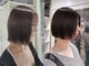 シー 北千住(sii.)の写真/ショートボブ×縮毛矯正で、悩みから解放された柔らかい仕上がりの理想のシルエットへ。／sii.（シー）
