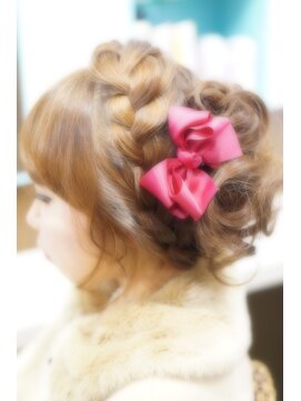 エアリー ヘアーデザイン(airly hair design) ループ&編み込み