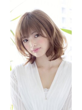 ビューティーアンドケアカロン(Beauty and Care CALON) 【銀座】CALON/愛されパーマ☆クリアベージュカラーボブ