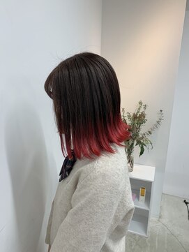 アディション 渋谷(ADITION) 【ADITION渋谷】レッドグラデーションカラー