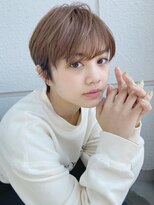 フラミューム たまプラーザ(flammeum)&nbsp;ハンサムショート×シアーベージュ【たまプラーザ】