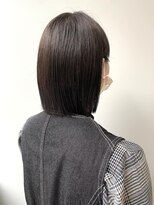 ジジ(jiji)&nbsp;暗髪×ぱつっとストレート