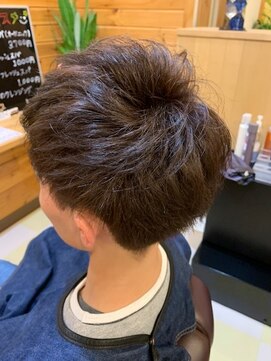 カットイン スロータイムズ(cut inn slow times) ツーブロックのショートレイヤー