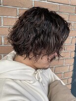 クオル 立川(QOL)&nbsp;センターパートツイストスパイラルパーマ刈り上げツイストパーマ