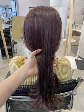 アマーク(a mark) 【木下　暖菜】lavender pink greige