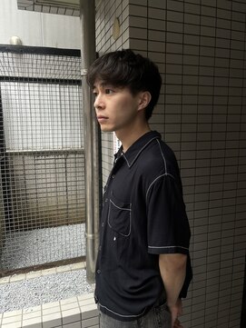 ウェルネス(Wellness) ハイライト波巻きマッシュアップバング束感ショート13