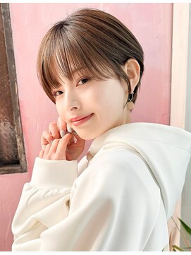 ロンドホットリップ 立川(Lond hot lip) 【北原翔】ショート/顔まわり/丸み/マッシュ/縮毛矯正/前髪/立川