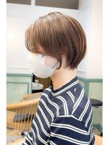 ロンドジェネルーズ 柏(Lond generous)&nbsp;【小林翼】ショート/ボブ/顔まわり/前髪/縮毛矯正/白髪ぼかし/柏
