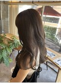 透明感アッシュカラー