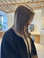 スリー ナカノシマ(three. Nakanoshima) 【three.中之島】切りっぱなしグレージュ