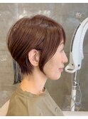 ショートボブ/ボブ/耳掛けショート/タイトショート/県庁前/岡山