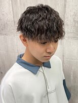 ザ マイル(The mile)&nbsp;メンズカット/メンズパーマ/ツイストスパイラルアッシュブラック