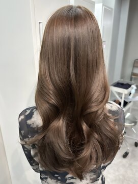 ヴェルダ 池袋店(verda) モカベージュ　ブリーチなしダブルカラー