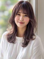 アルトリスト(Altruist Aging×HAIR&SPA)&nbsp;★ダークアッシュ大人ガーリーボブ着物ミディアムレイヤーカット