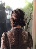 個性的ヘアセット