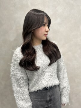 ソヨン 豊田市駅店(SOYON) 韓国hair／くびれ巻き／顔周りカット／似合わせカット/艶髪