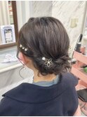 ガーリースタイル/心斎橋/ヘアメ/セットサロン