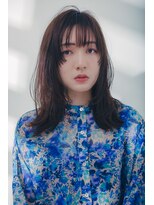 リスボーン(RESBORN) 【20,30代ナノバブルで艶感じるふんわりフェミニンセミロング】