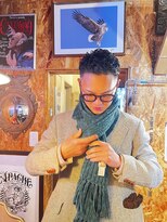 アパッシュ 春光本店(Apache) 根本からしっかり効かせたリッジのパーマ