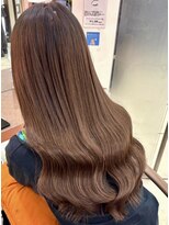 スタイル 横浜(STYLE)&nbsp;エクステ８０本/ピンクブラウンベージュロング/長さだし