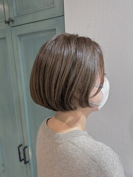 ヘアサロン ナノ(hair salon nano) ボブ/ショートボブ/グレージュ/白髪ぼかし/髪質改善/30代/40代