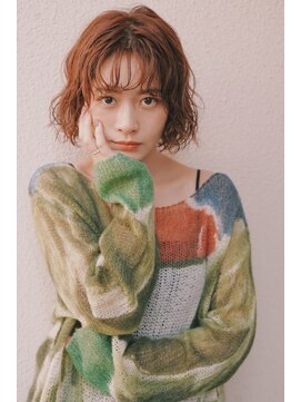 レジュアル(RESSUAL) 人気！小顔プードルパーマボブヘアー