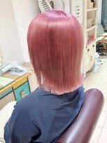 ネオリーブ チッタ 阿佐ヶ谷店(Neolive citta)&nbsp;ブリーチ必須ピンクカラー