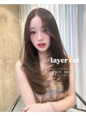 レイヤーカット/福岡韓国美容室/似合わせカット