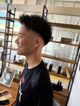 ノート ヘアーサロン(NOTE HAIR SALON) アップバング メンズフェード